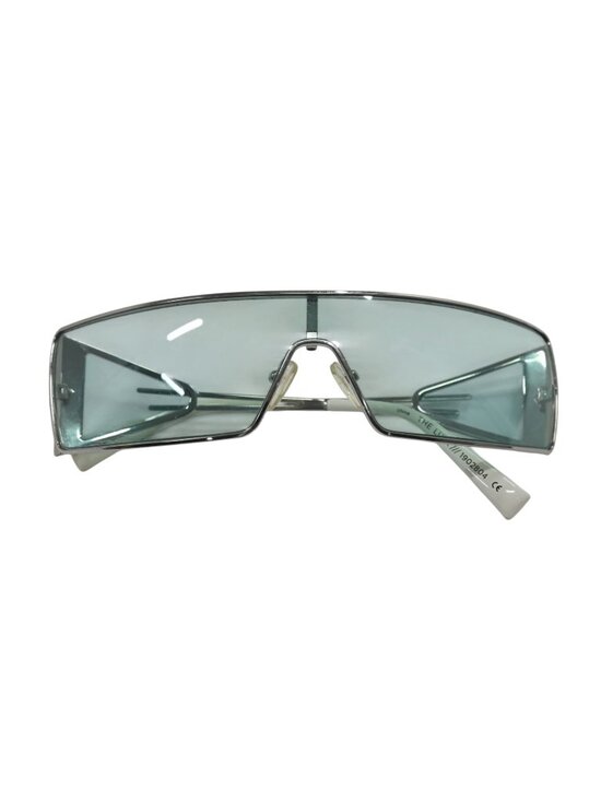 Le Specs Accessories - Le Specs Adam Selman The Luxx Squared Sunglasses 1902804 in Silver Blue